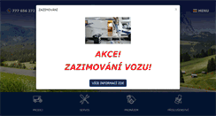 Desktop Screenshot of bluerent.cz
